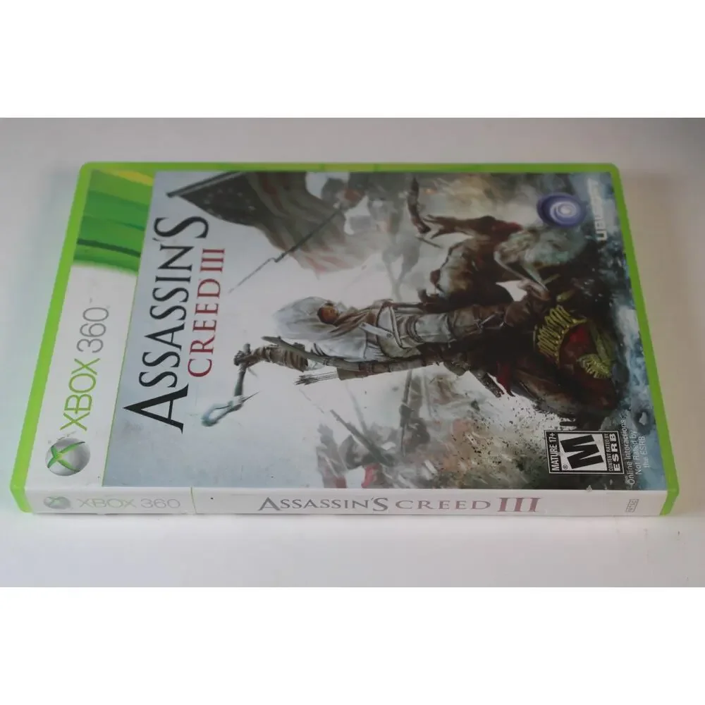 Assassin's Creed III (Microsoft Xbox 360) Authentic, Tested/works great